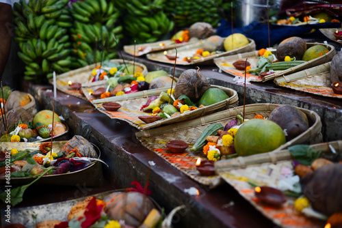 bihar special Chhath puja scenes indian rituals 