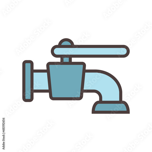 faucet icon design vector template