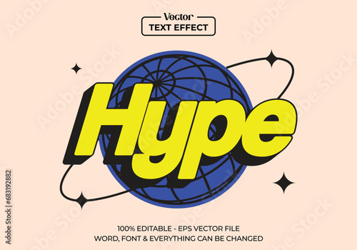 Hypebeast Style Editable Text Effect for clothing brand or T shirt