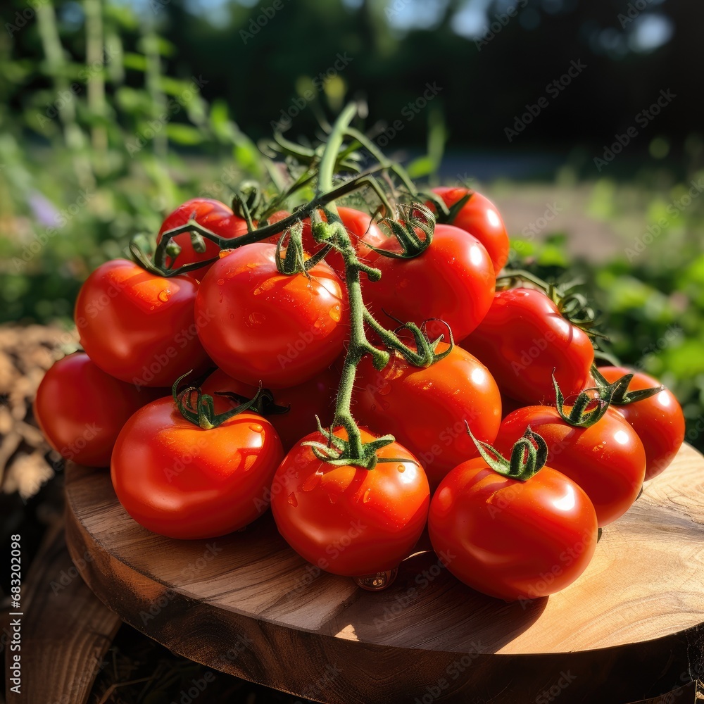 tomatoes on the vine tomatoes on the vine