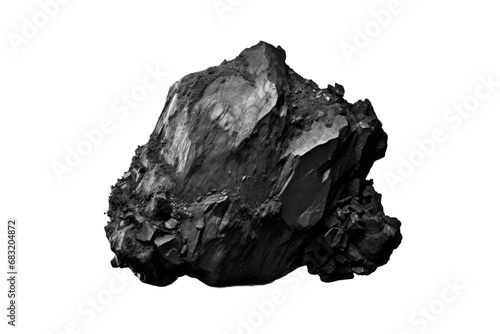 Classic Metalwork: Coal Iron Craft Isolated on Transparent Background