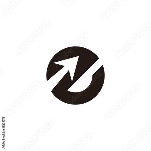 Free Download Letter E Arrow Logo. Arrow icon located on the letter E. Logo for export or goods delivery business - GFXLoad