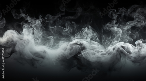 smoke on black HD 8K wallpaper Stock Photographic Image 