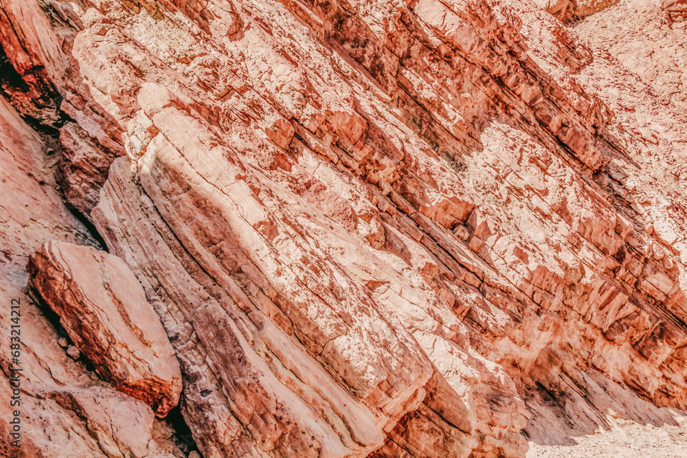 Obraz premium Beautiful inspiring landscape - Death Valley National Park. Red rocks. Concept, travel, tourism, nature