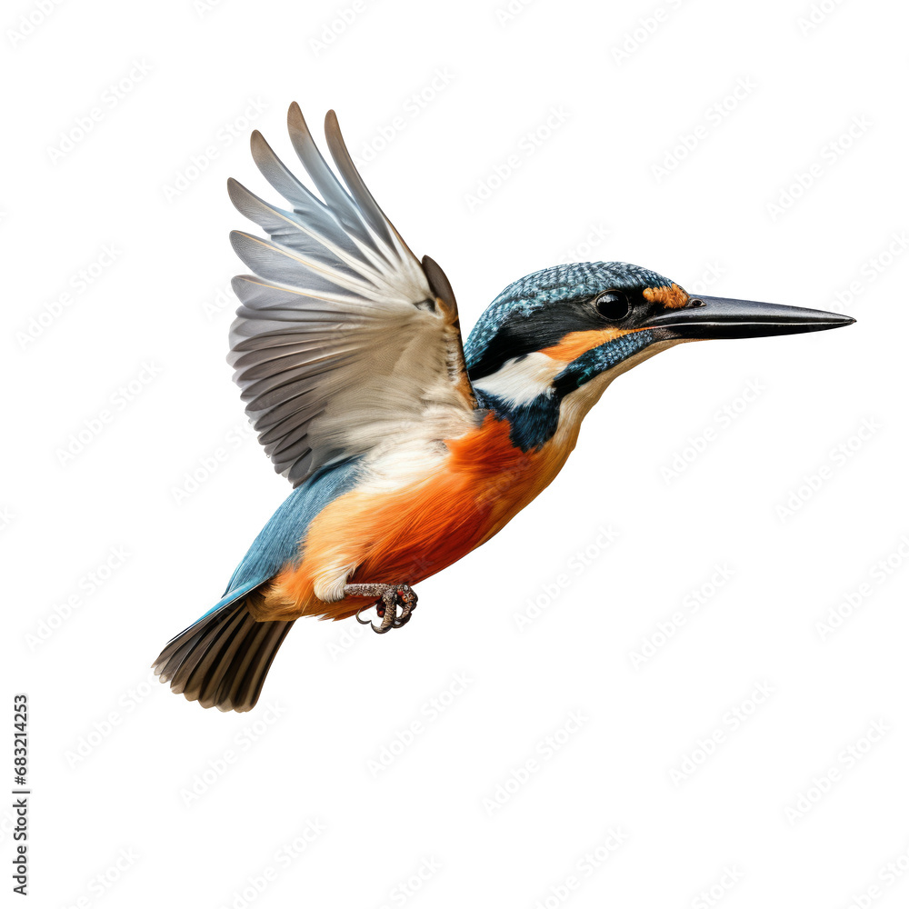 Flying kingfisher isolated png Flying kingfisher isolated png