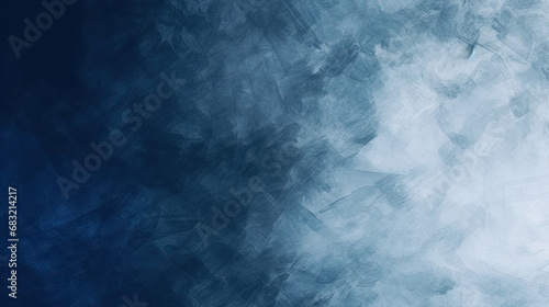 blue sky with clouds watercolor, Abstract watercolor paint background dark blue white color grunge texture for background, banner