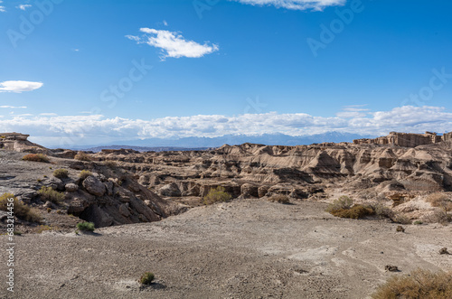 Yadan Landform on the Desert of Xinjiang, China