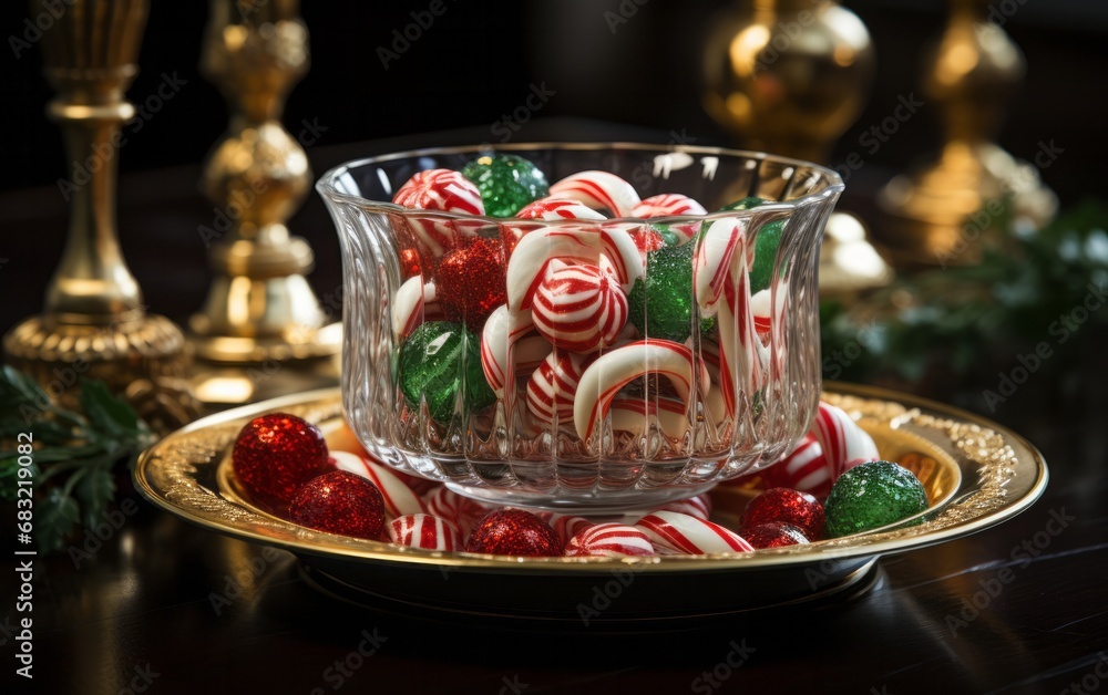 Christmas candy. Christmas treats for children