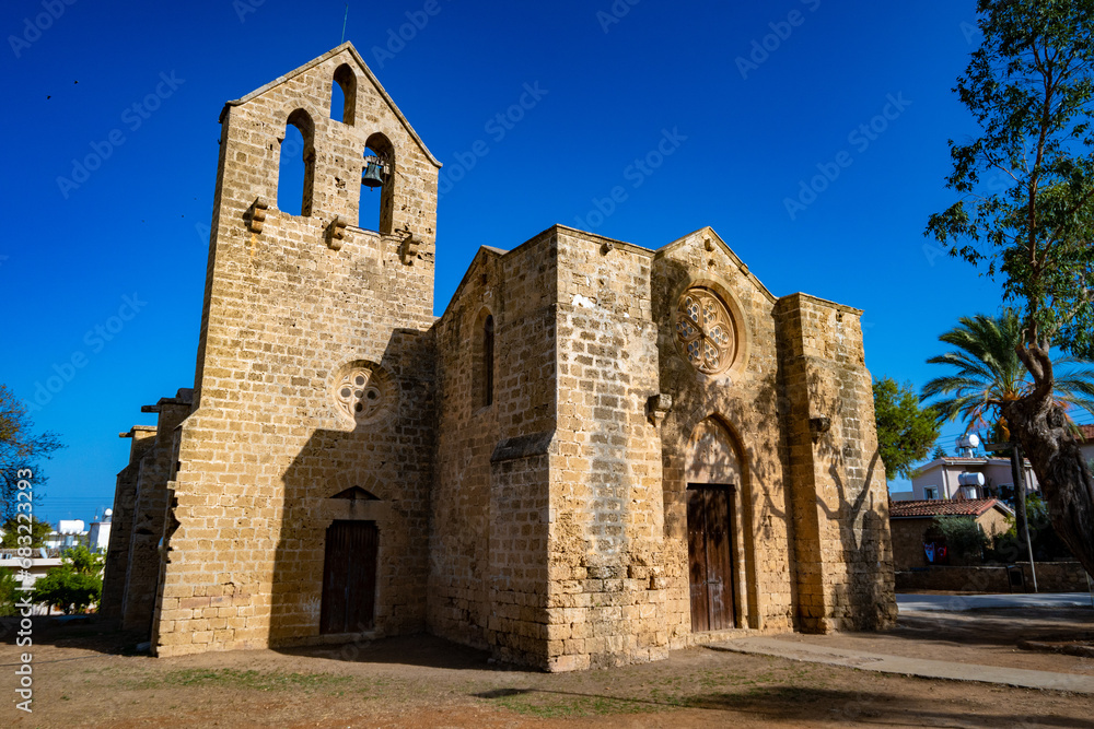 Nestorian Church (Church of St. George the Exiler) in the old town of Famagusta.
