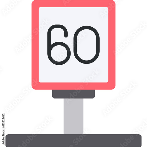 Speed Limit Icon