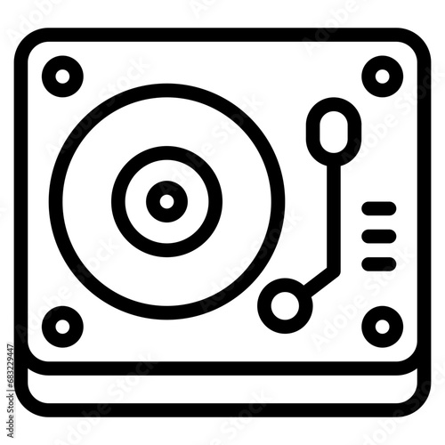 turntable icon
