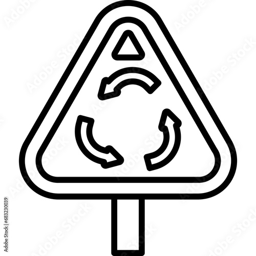 Roundabout Icon