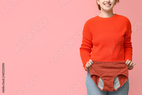 Beautiful young woman with ...