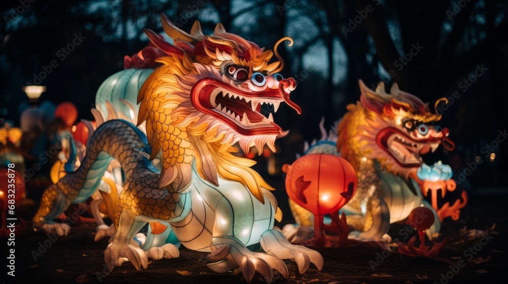 Chinese Dragon Figurines: Mystical Sculptures