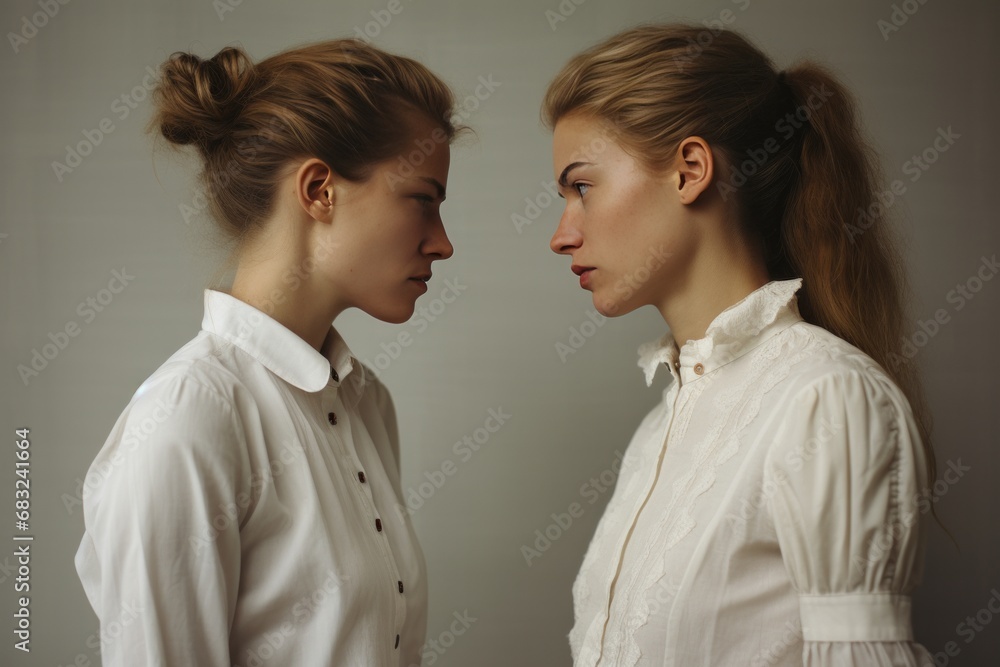 Supportive Friendship: Two Women Holding Hands in Comfort Supportive Friendship: Two Women Holding Hands in Comfort