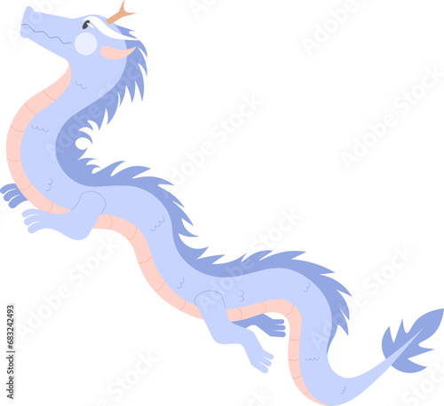 Cute Dragon Illustration