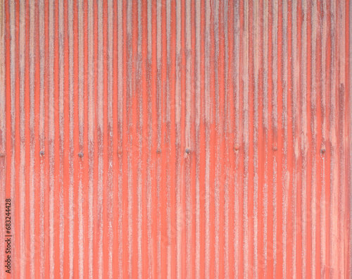 Corrugated galvanised iron for background photo