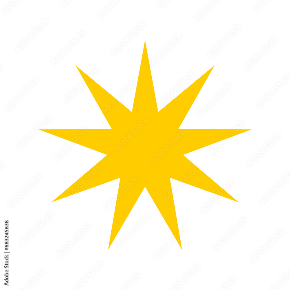 set of vector elements of stars vector set of vector elements of stars vector