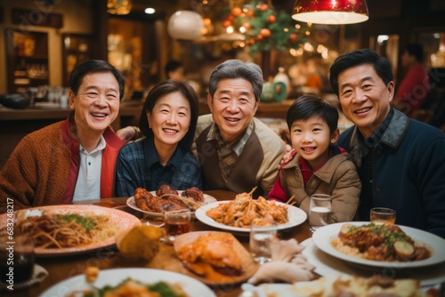 Joyful Gathering  Capturing the Essence of a Chinese Family Feast