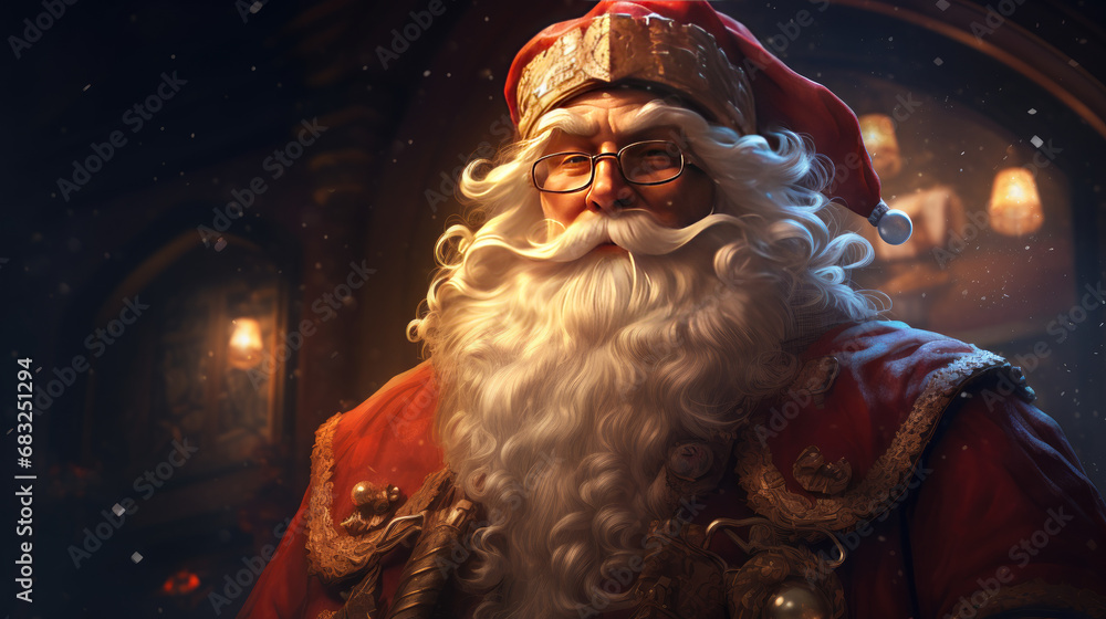 Santa Claus portrait