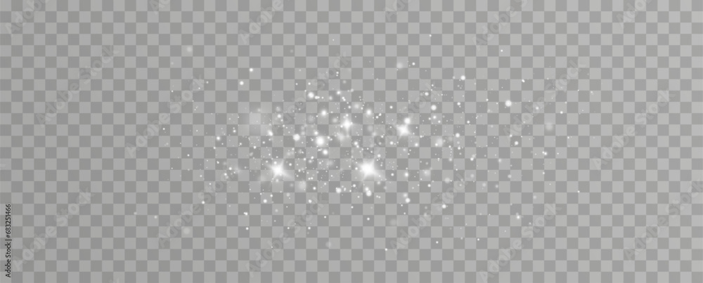 Glow light effect. Vector illustration. Christmas flash. dust. Glow light effect. Star burst with sparkles. - obrazy, fototapety, plakaty 
