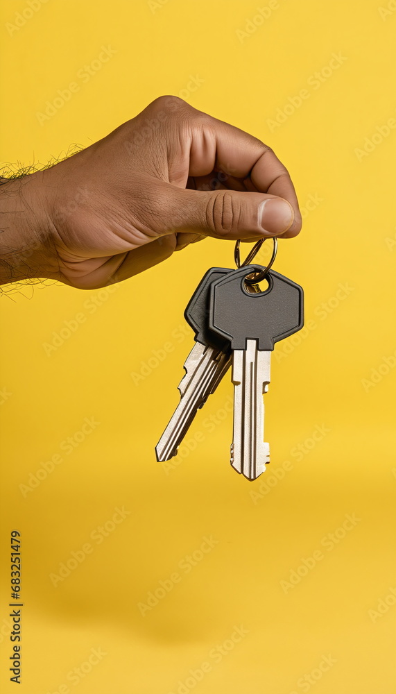 Man with Keys: A Symbol of Ownership