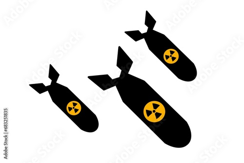 illustration rocket weapons used in war and dangers