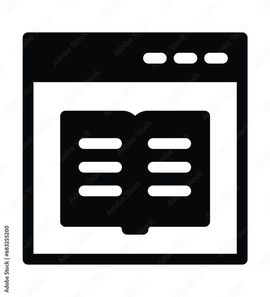 Web design and coding icon Web design and coding icon