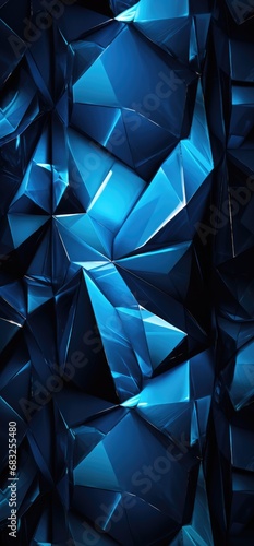 A geometric masterpiece wallpaper bold graphic illustration - Generative AI.