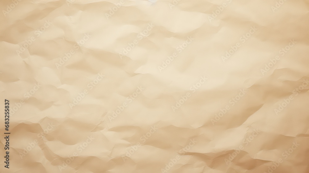Obraz premium crumpled paper background texture, white paper texture, white paper background, generative AI