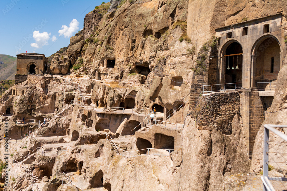 Vardzia Monastery cave city in Georgia