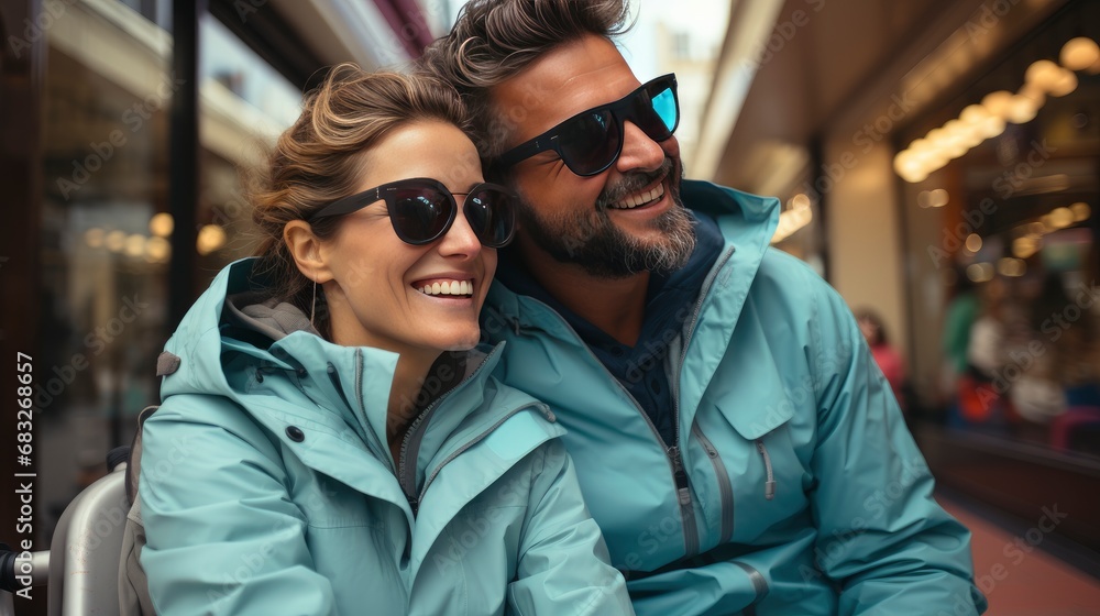 Shopping Beautiful Young Couple Enjoying Having, HD, Background Wallpaper, Desktop Wallpaper Shopping Beautiful Young Couple Enjoying Having, HD, Background Wallpaper, Desktop Wallpaper