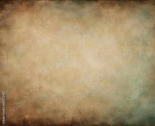 Fine art texture. Old abstract oil painted background. Background for photo studio with wooden table and backdrop