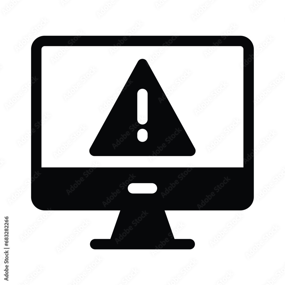 LCD monitor icon and actions LCD monitor icon and actions