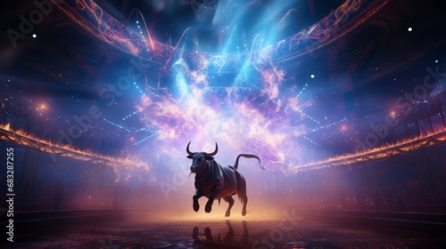 A cowboy's incredible display of courage as he tames a wild bull