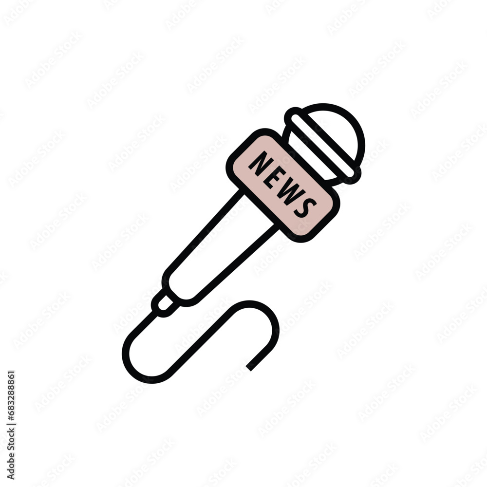 Microphone Icon Vector Design Template Microphone Icon Vector Design Template