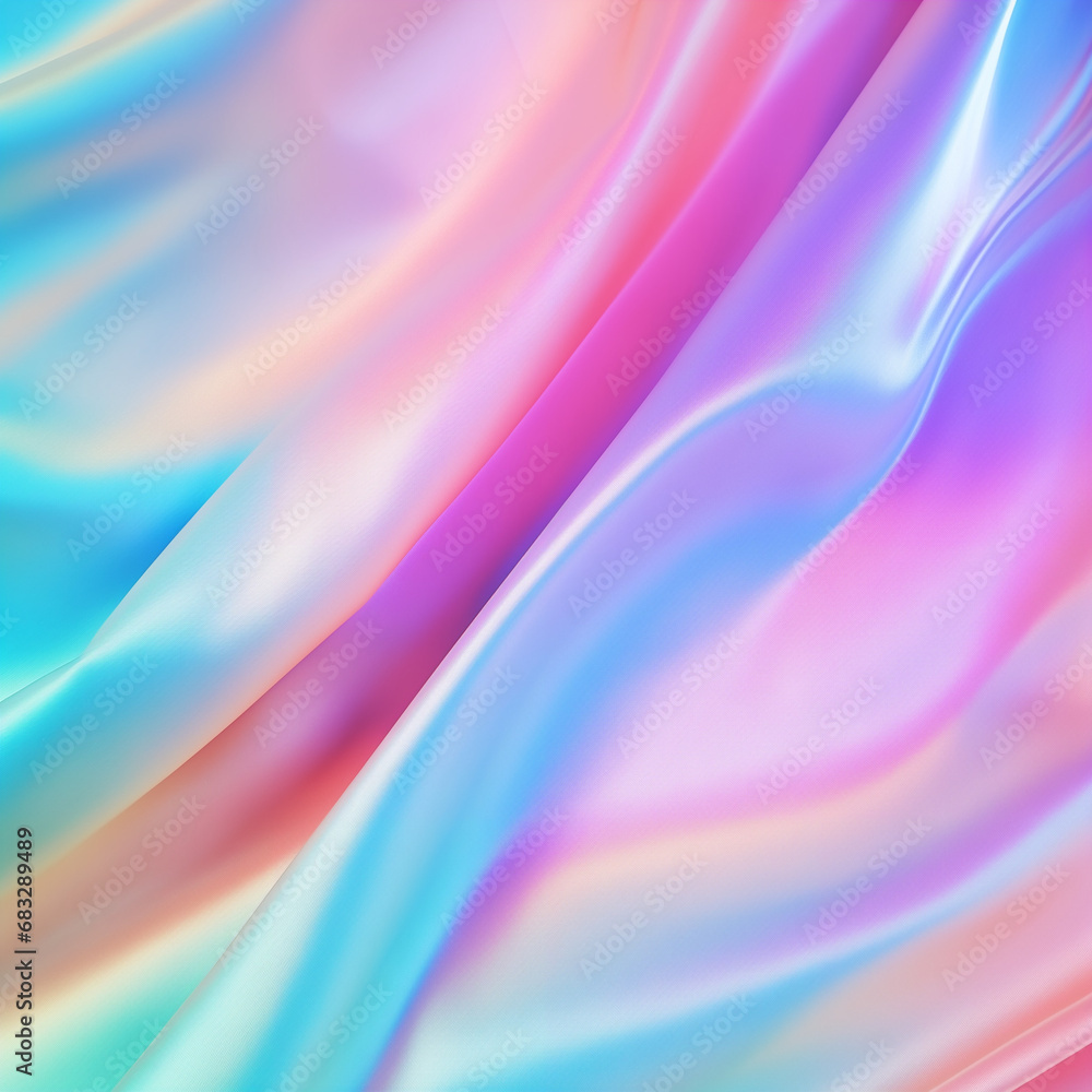 Obraz premium abstract background with waves,iridescent neon background