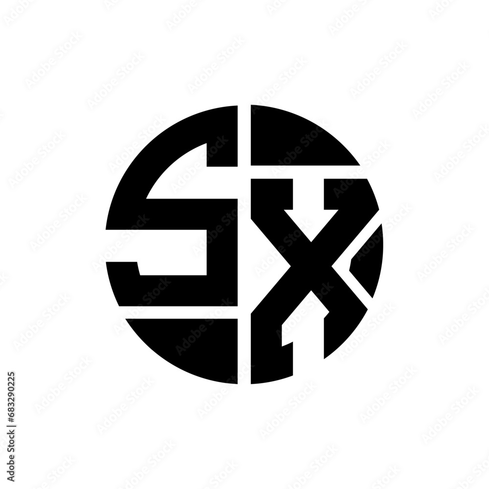 SX letter logo creative design. SX unique design.
SX letter logo creative design. SX unique design.