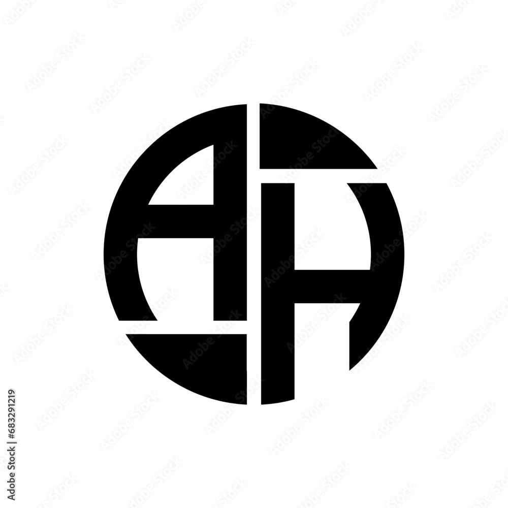 AH letter logo creative design. AH unique design.
AH letter logo creative design. AH unique design.