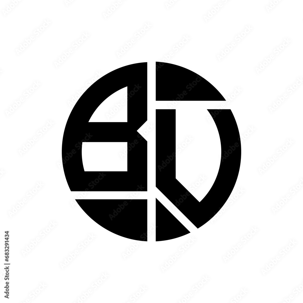 BV letter logo creative design. BV unique design.
BV letter logo creative design. BV unique design.