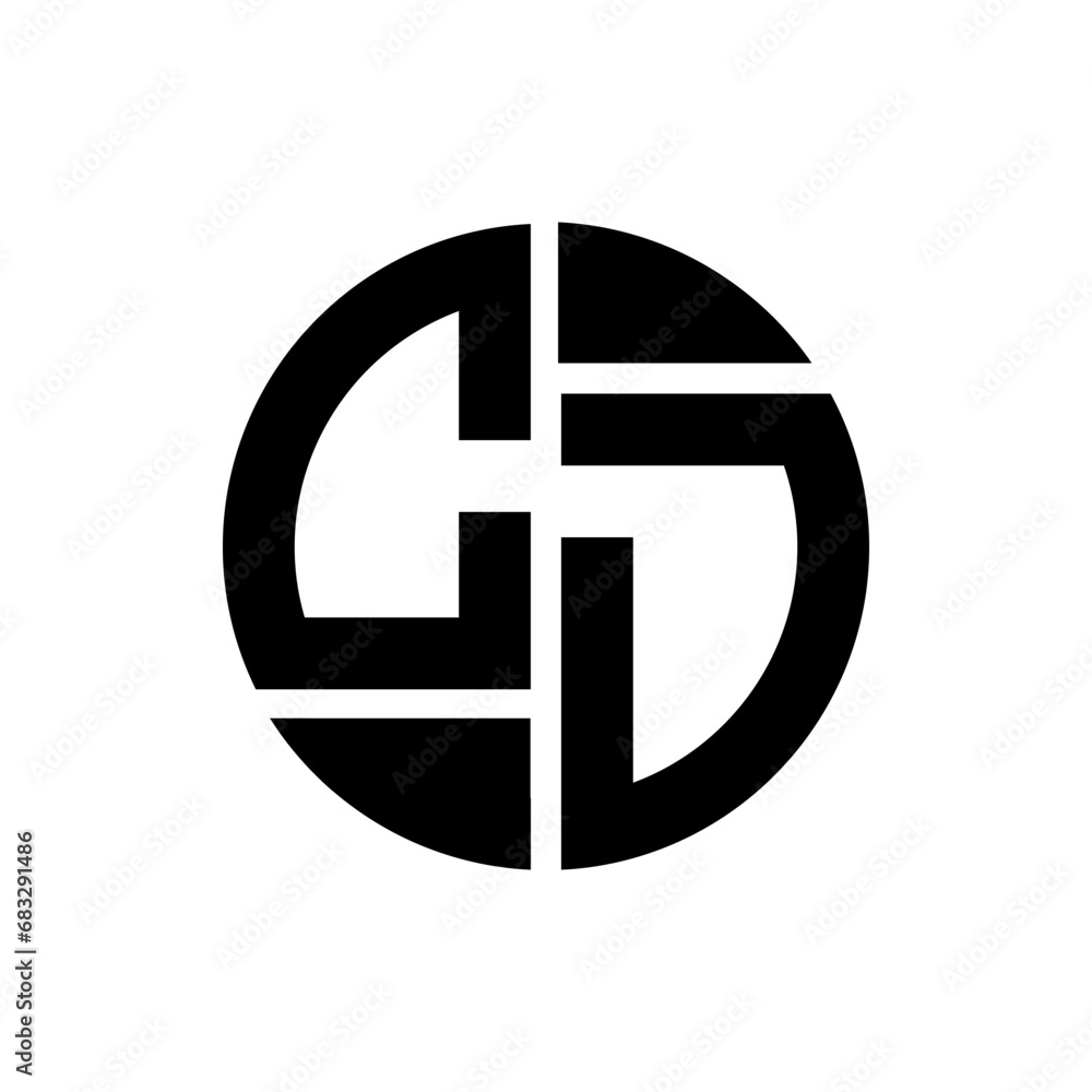 CD letter logo creative design. CD unique design.
CD letter logo creative design. CD unique design.