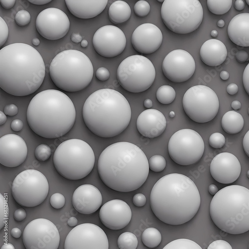 bubbles on gray background   circular background