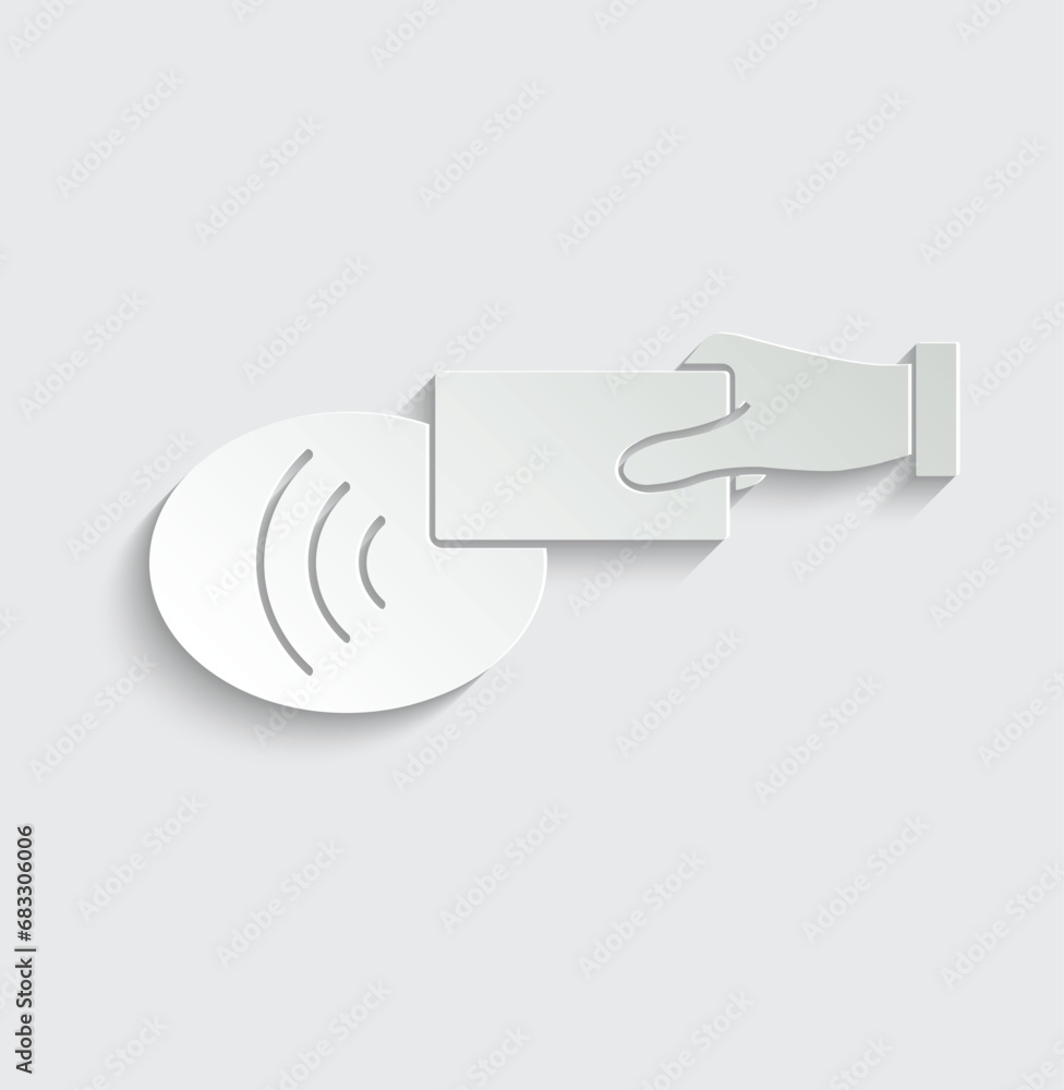 nfc icon vector wireless card pay payment nfc icon vector wireless card pay payment