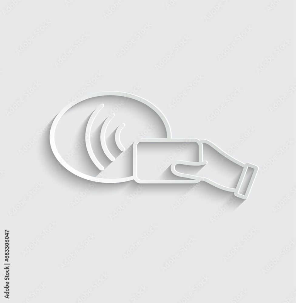 nfc icon vector wireless card pay payment nfc icon vector wireless card pay payment
