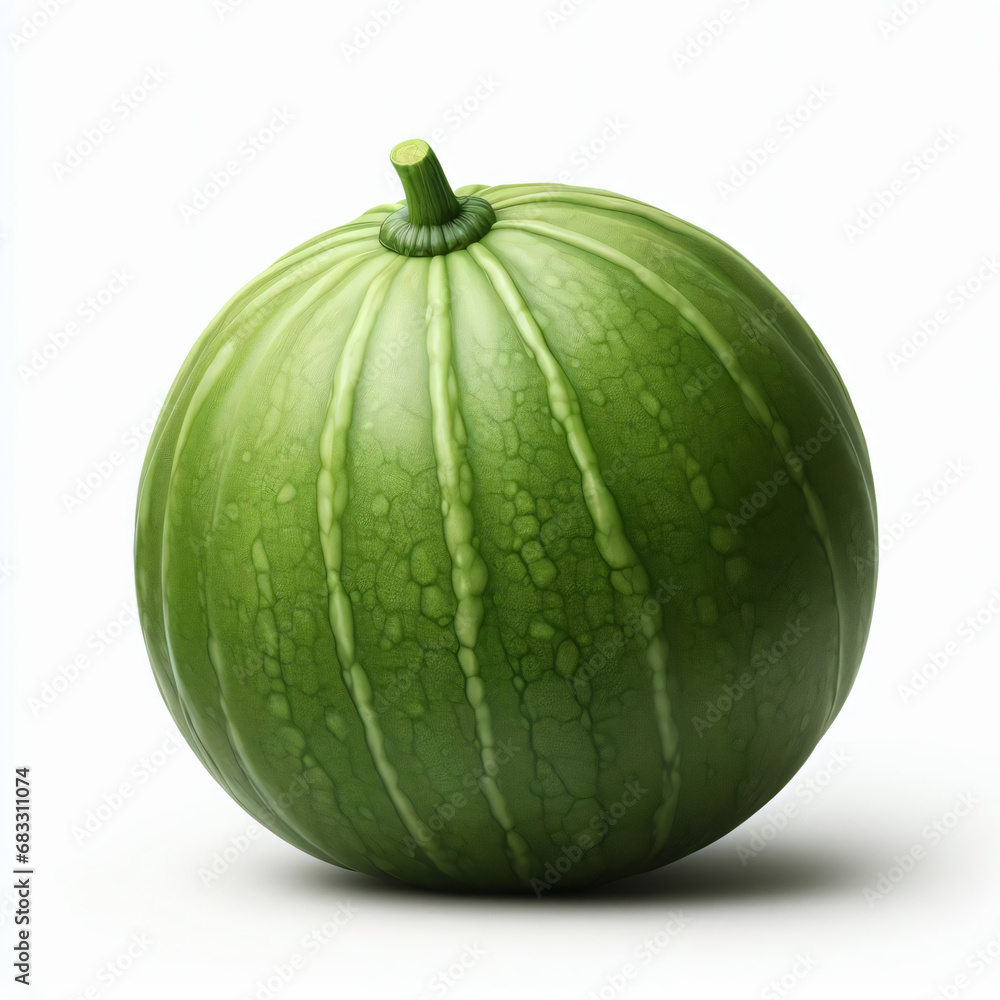 Apple Gourd� Fresh Vegetable Isolated on White Background Apple Gourd� Fresh Vegetable Isolated on White Background