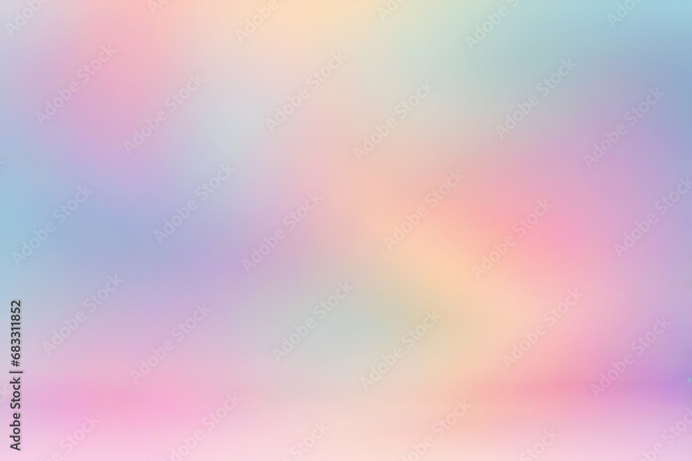 Abstract pastel blur color gradient background