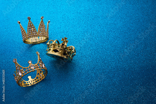 Cuadro en lienzo Epiphany Day or Dia de Reyes Magos concept