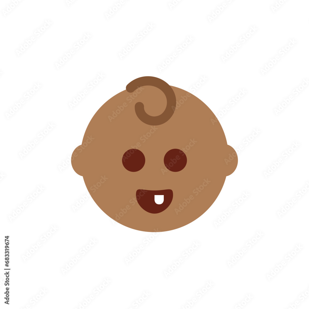 Baby: Medium-Dark Skin Tone Baby: Medium-Dark Skin Tone