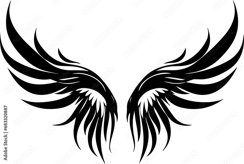 Obraz premium angel wings