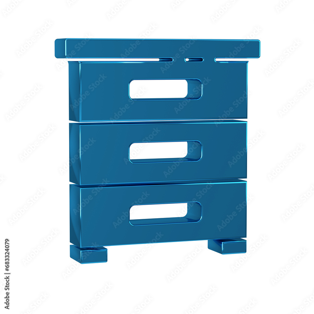 Blue Drawer with documents icon isolated on transparent background. Archive papers drawer. File Cabinet Drawer. Office furniture. Blue Drawer with documents icon isolated on transparent background. Archive papers drawer. File Cabinet Drawer. Office furniture.